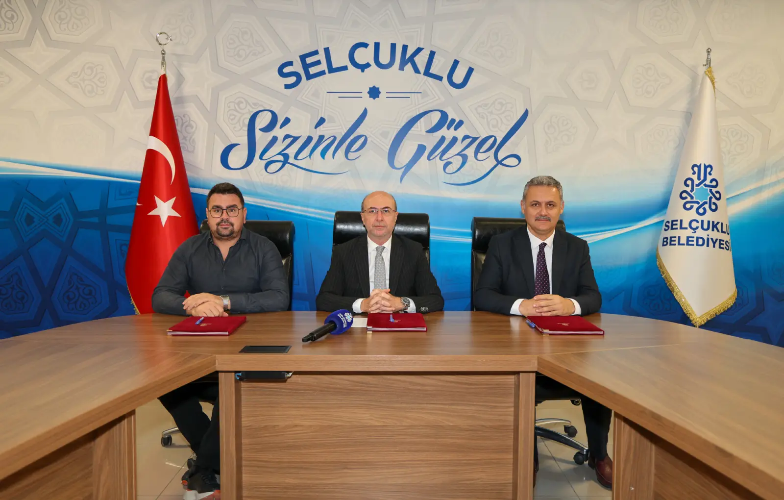 Selçuklu Belediye Başkanı Ahmet Pekyatırmacı Konya İl Sağlık Müdürü Yusuf Yavuz Hacer Adil Tekbaş Aile Sağlığı Merkezi protokol imza töreni