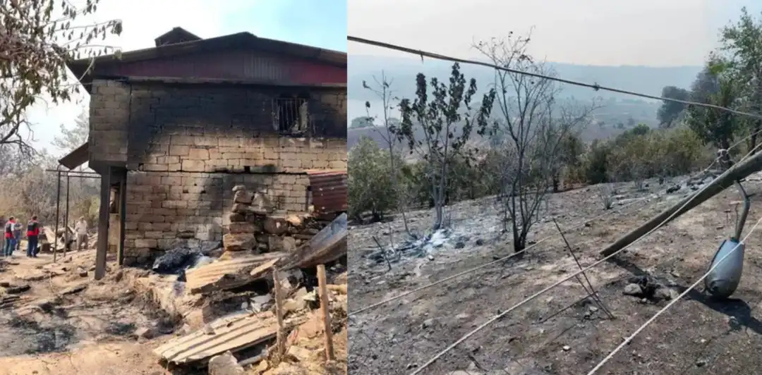 YANGIN 3 GÜNDÜR SÜRÜYOR! 3 İLÇEDE ALEVLERLE MÜCADELE DEVAM EDİYOR