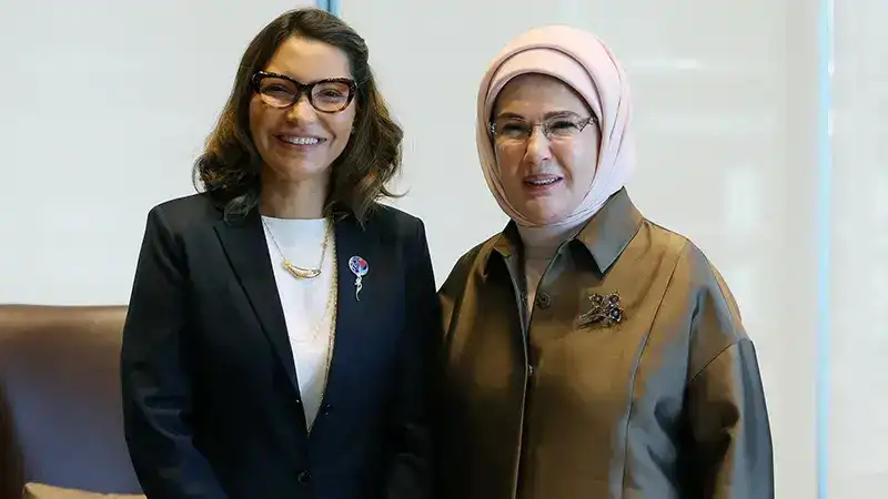 Emine Erdoğan, Rosangela Lula da Silva ile Türkevi’nde görüştü