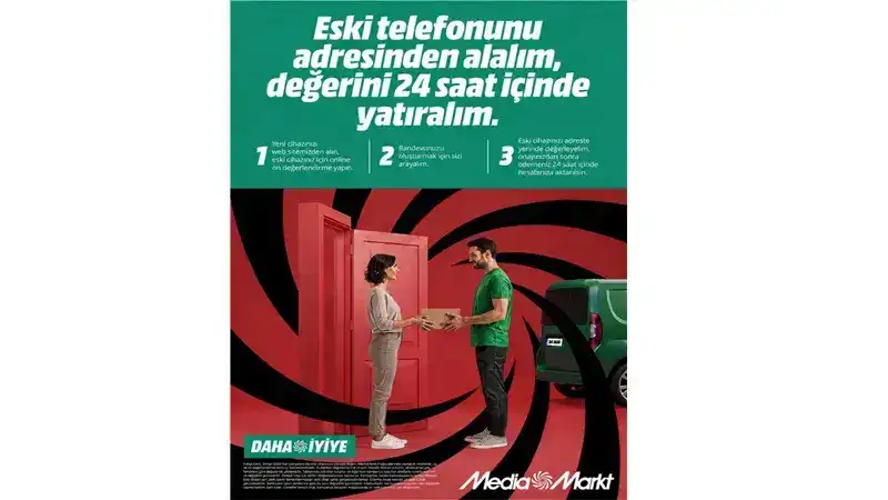 Media Markt Türkiye 'Kapıda Eski Cihaz Geri Alım Hizmeti'ni 10 ile daha taşıyor