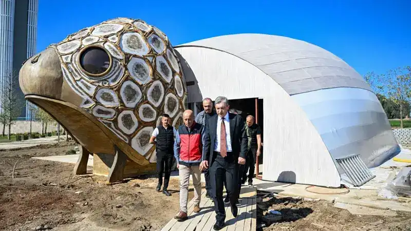 COP31'in maskotu 'caretta caretta' için pavilyon tasarlandı