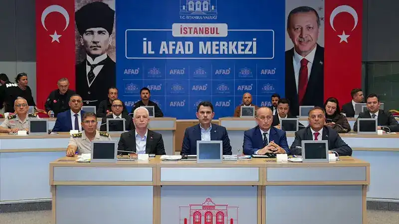İstanbul'da Afet Koordinasyon Toplantısı düzenlendi
