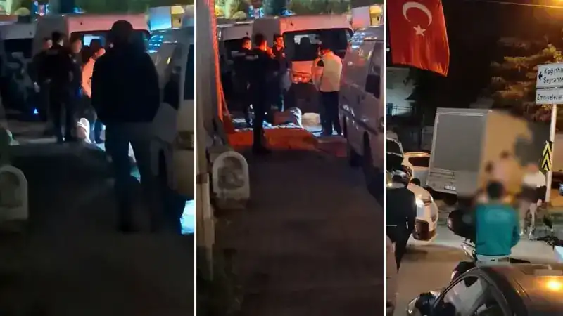 Kağıthane’de çıplak halde markete girip müşterilere saldırdı; polis otomobilin altında yakaladı