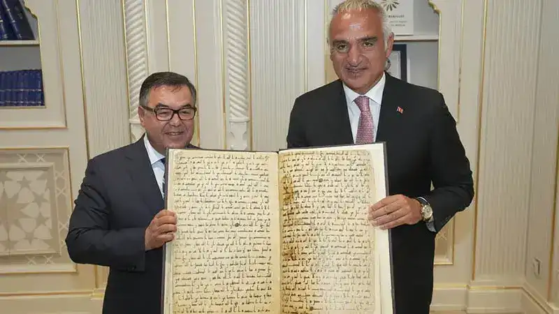 Bakan Ersoy: Kültür ve sanat alanındaki yakın iş birliğimizi daha da ileri taşımaya hazırız