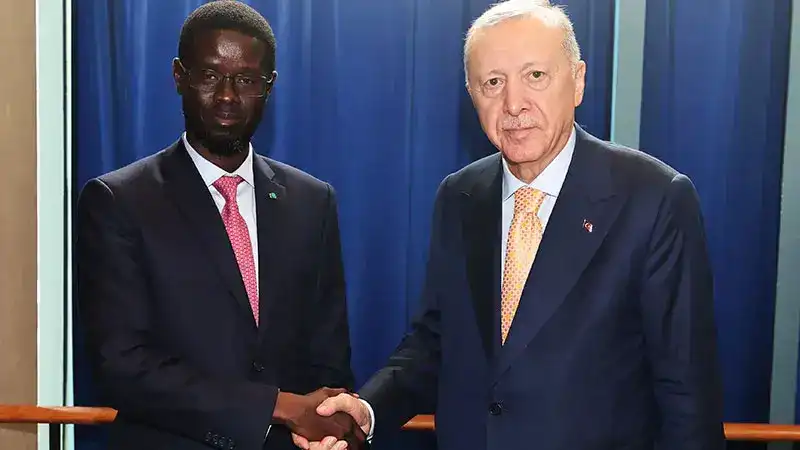 Cumhurbaşkanı Erdoğan, Senegal Cumhurbaşkanı Faye ile görüştü
