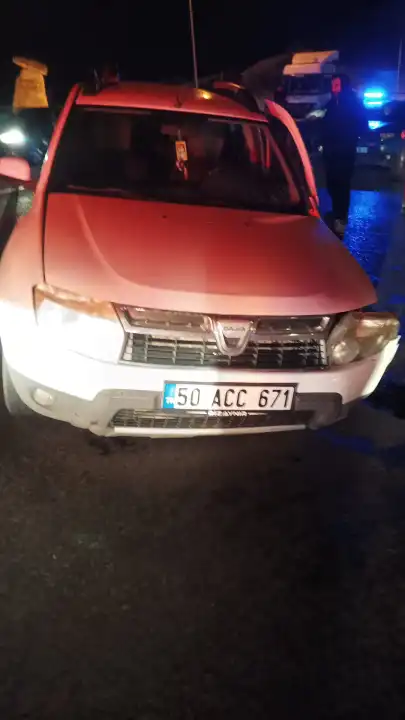 Nevşehir'de iki otomobil çarpıştı: 5 yaralı