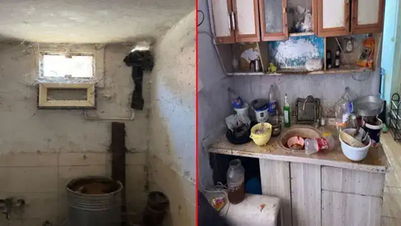 Cimer, çöp evde kalan aile için kurumları harekete geçirdi