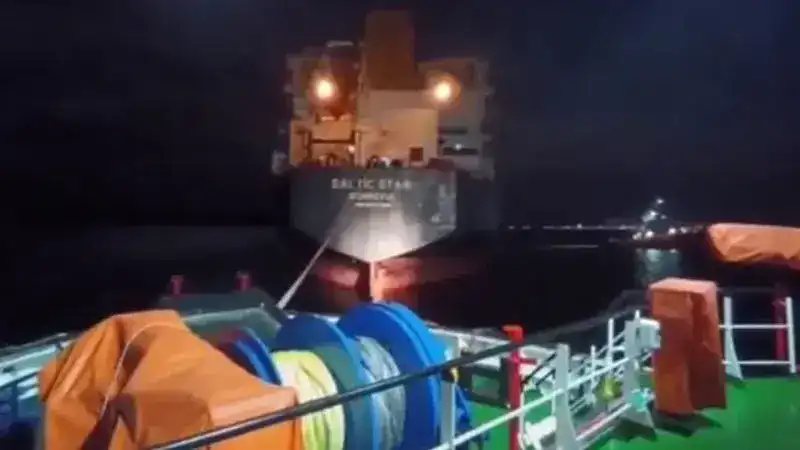 Çanakkale Boğazı'nda gemi arızası