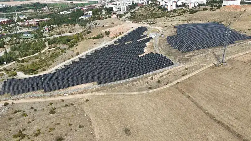 TOGÜ kampüsünün elektrik ihtiyacı güneş enerjisinden karşılanıyor