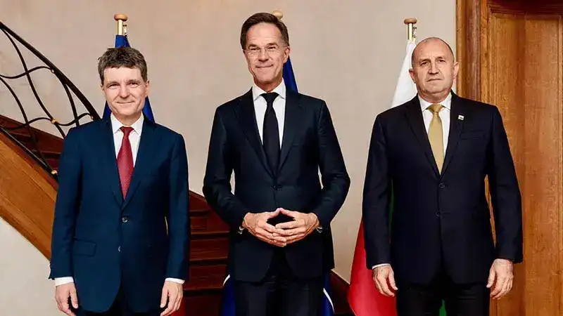 NATO Genel Sekreteri Rutte, Romanya Cumhurbaşkanı Dan ve Bulgaristan Başbakanı Radev ile görüştü