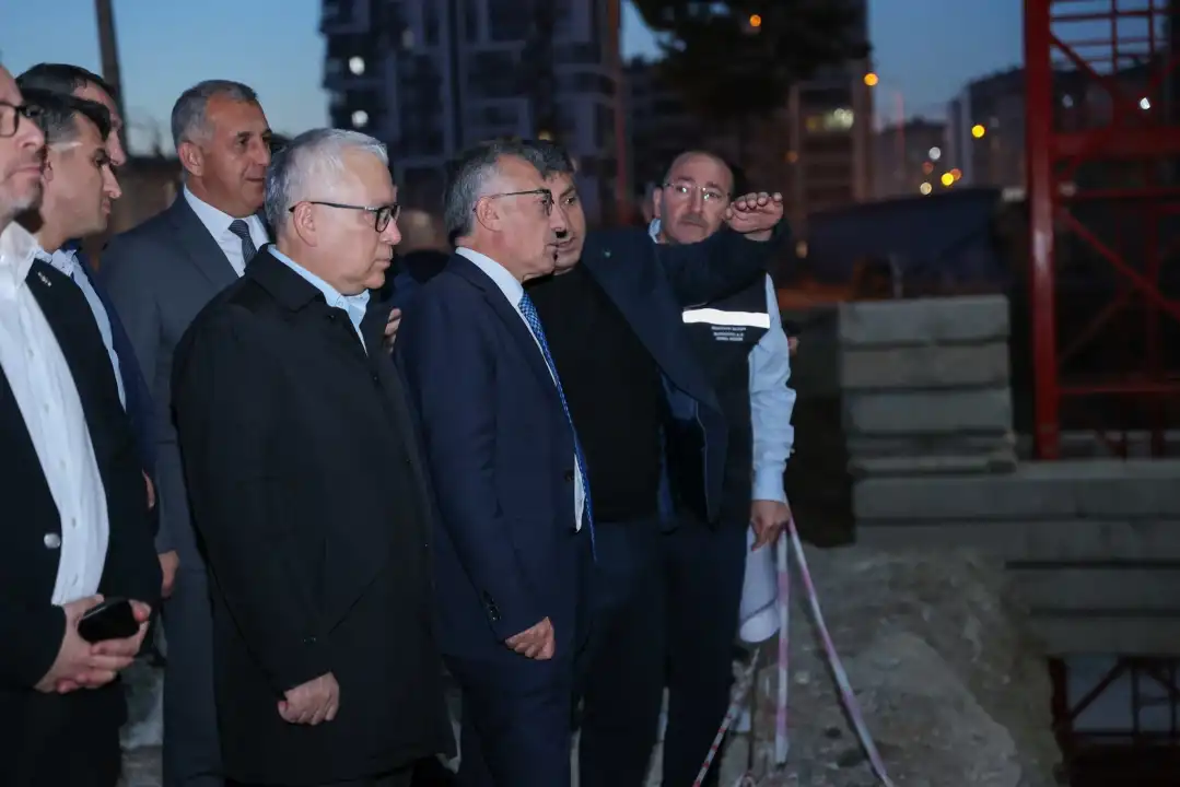 Sivas İl Emniyet Müdürlüğü Ek Hizmet Binası'nın inşaat çalışmaları sürüyor