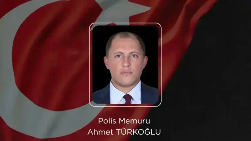 Bakan Çiftçi'den, şehit polis memuru için taziye mesajı