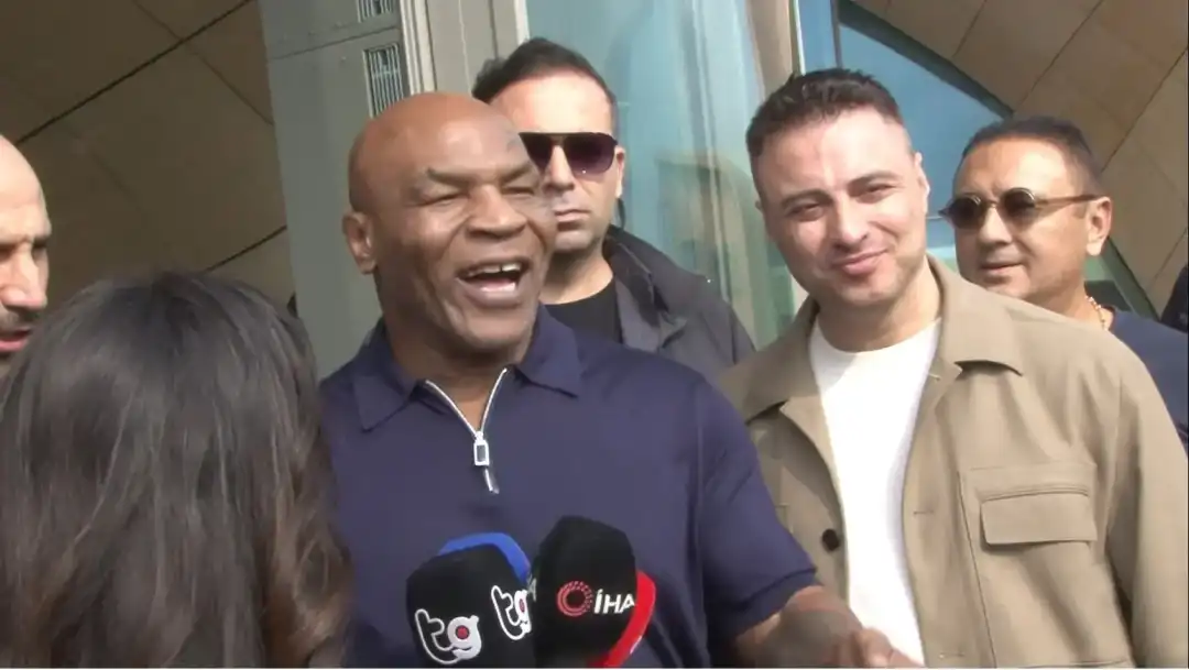 Mike Tyson İstanbul’a geldi