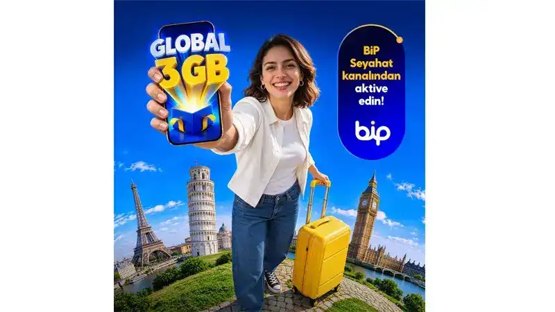 Turkcell’den 174 ülkede geçerli Global 3 GB paketi hediye