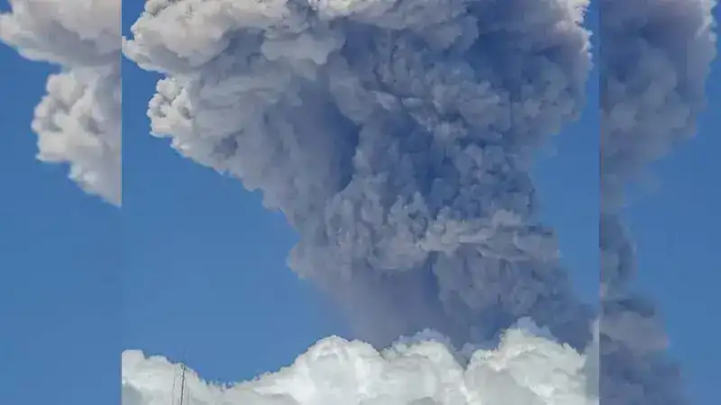 Filipinler'deki Mayon Yanardağı’nda patlama meydana geldi