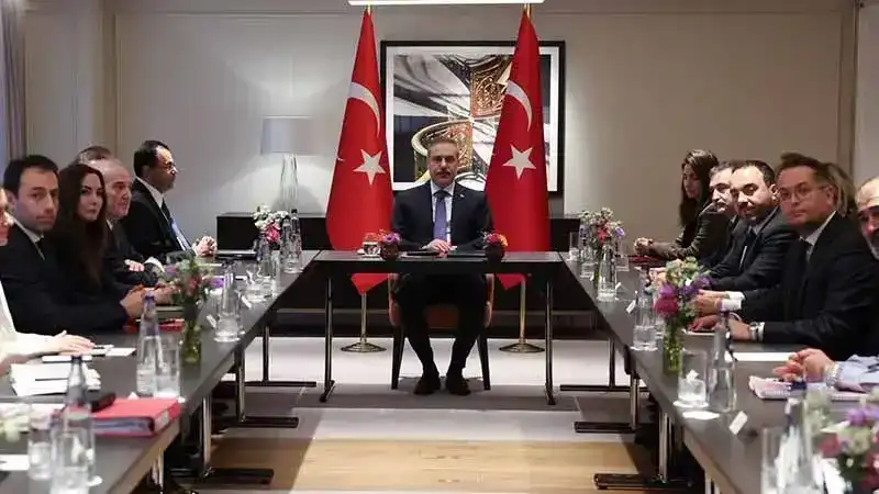 Bakan Fidan, Brüksel’de STK temsilcileri ile buluştu