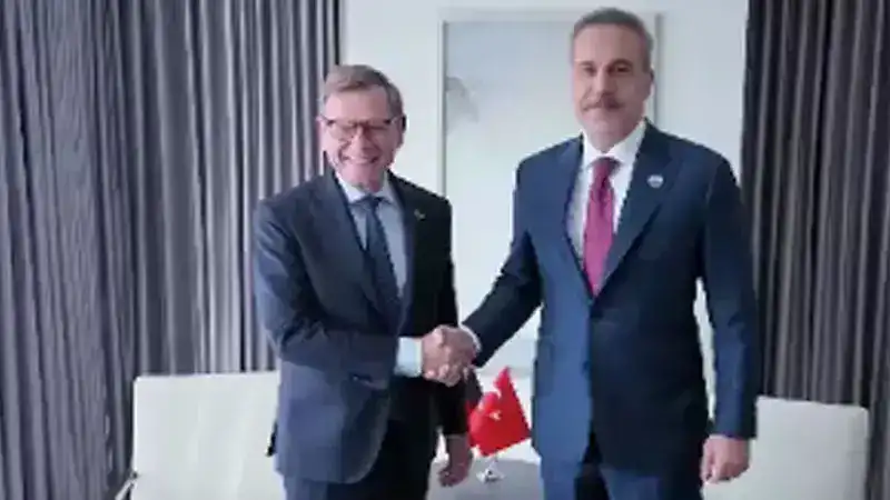 Bakan Fidan Atlanta'da Alman Mevkidaşı Wadephul ile görüştü