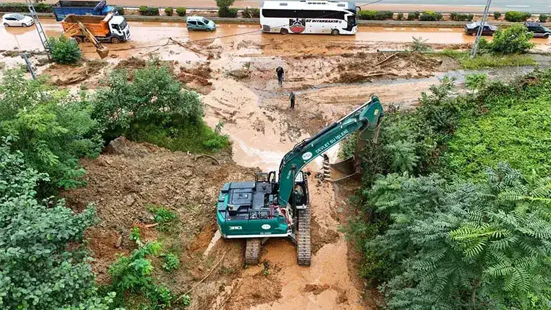Rize'de selin bilançosu; 1 milyar 42 milyon liralık zarar