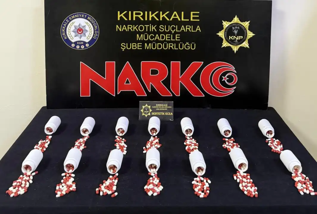 Kırıkkale'de uyuşturucu operasyonunda 3 şüpheli tutuklandı