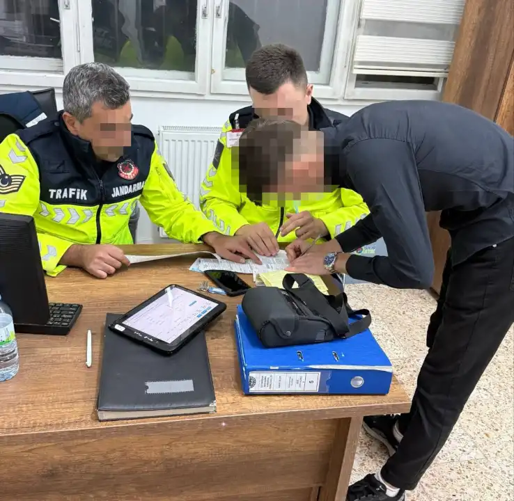 Nevşehir'de drift atan sürücüye 140 bin lira ceza