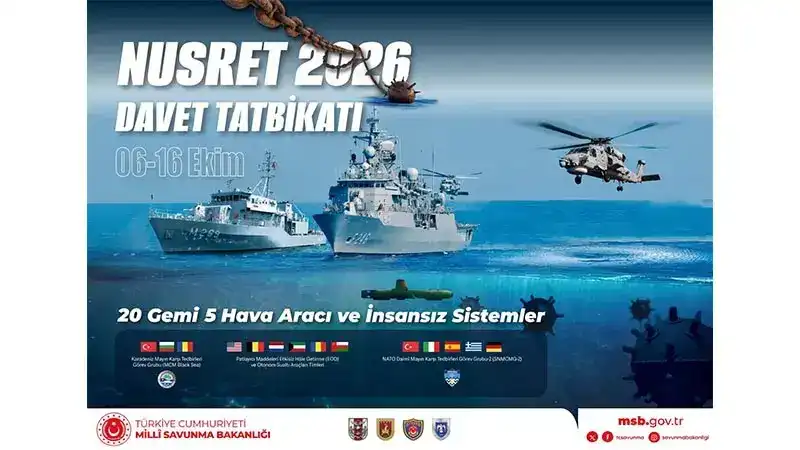 Nusret-2026 Davet Tatbikatı başlıyor