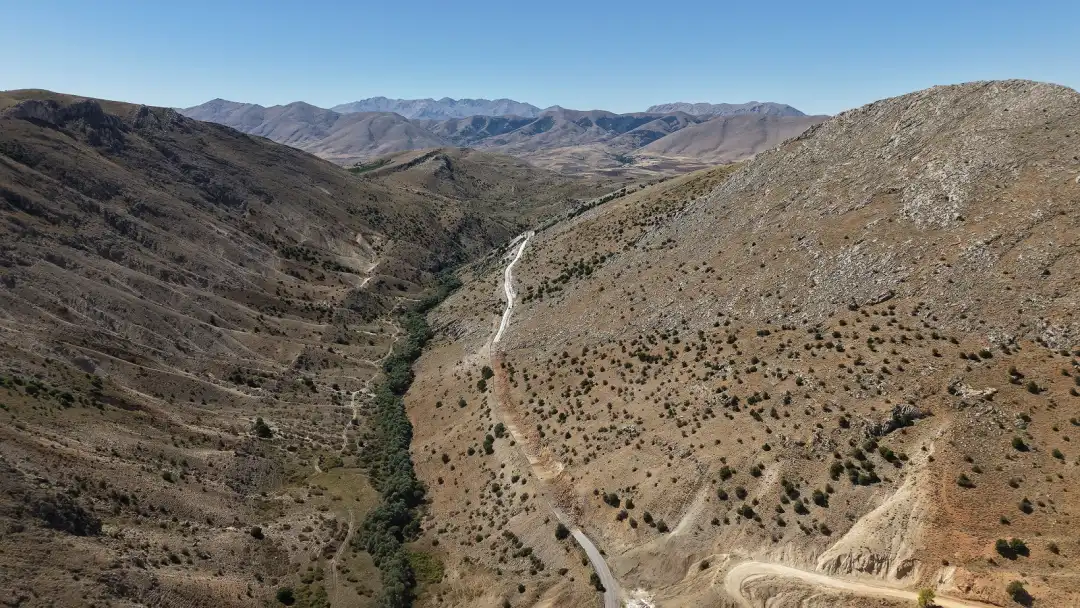 Büyükşehir Belediyesi'nde Sarız’da 1, 3 kilometrelik yol çalışması