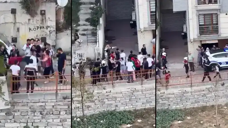 Kağıthane'de 4 çocuğu 'Kuş göstereceğim' yalanıyla kandırmaya çalışan 2 şüpheli kendilerini otoparka kilitledi