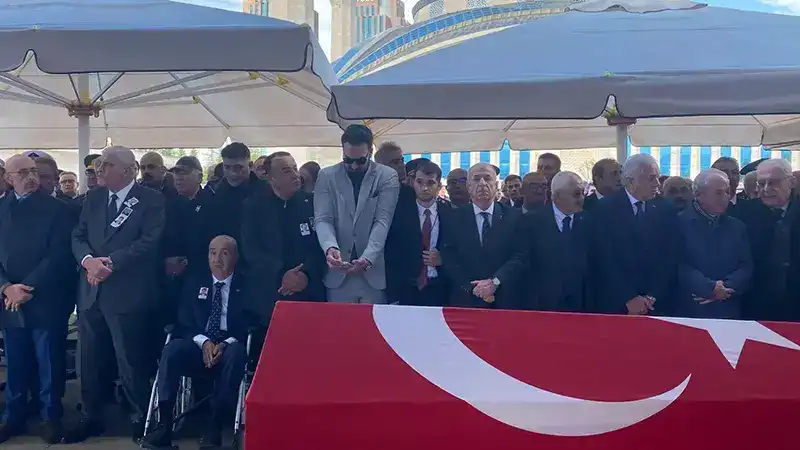Kazada şehit olan polis memuru, son yolculuğuna uğurlandı