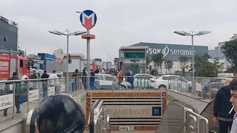 Ümraniye’de metro istasyonunda trafo patladı; seferler durdu