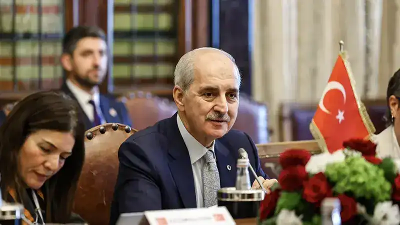 TBMM Başkanı Kurtulmuş, İtalya Senatosu Başkanı La Russa ile bir araya geldi