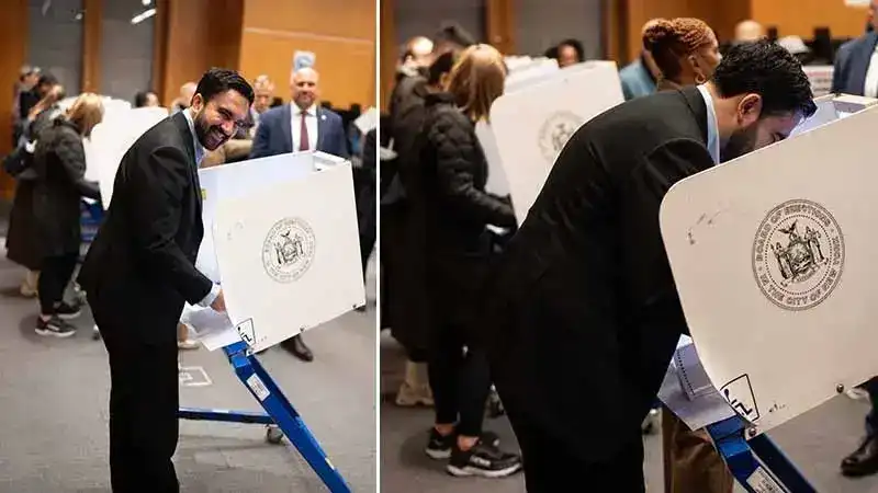 New York’ta erken oy dönemi başladı, Mamdani oy kullandı