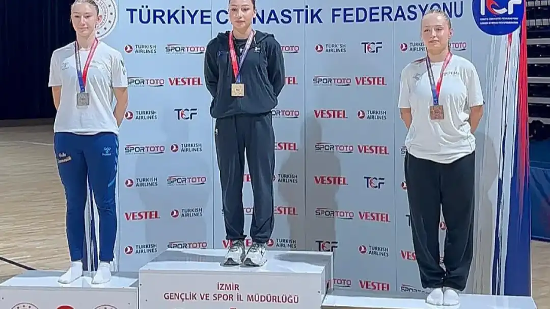 Konya'nın Cimnastikteki Gururu Ikonium Cimnastik'ten Liva Nur Yalçın Türkiye Şampiyonu Oldu