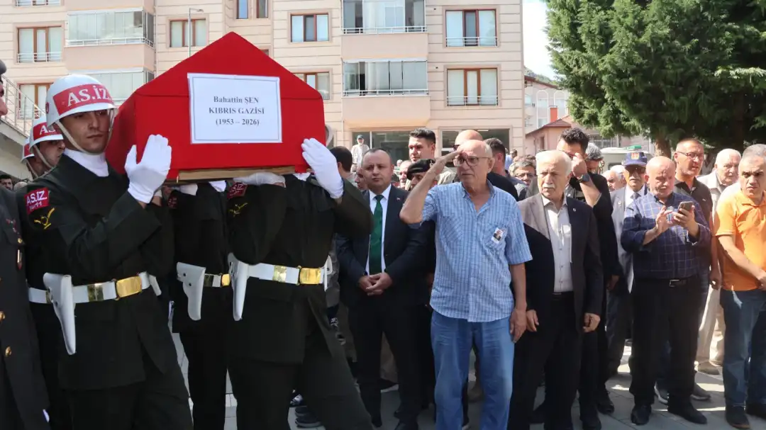 Kıbrıs gazisi Bahattin Şen Amasya’da toprağa verildi