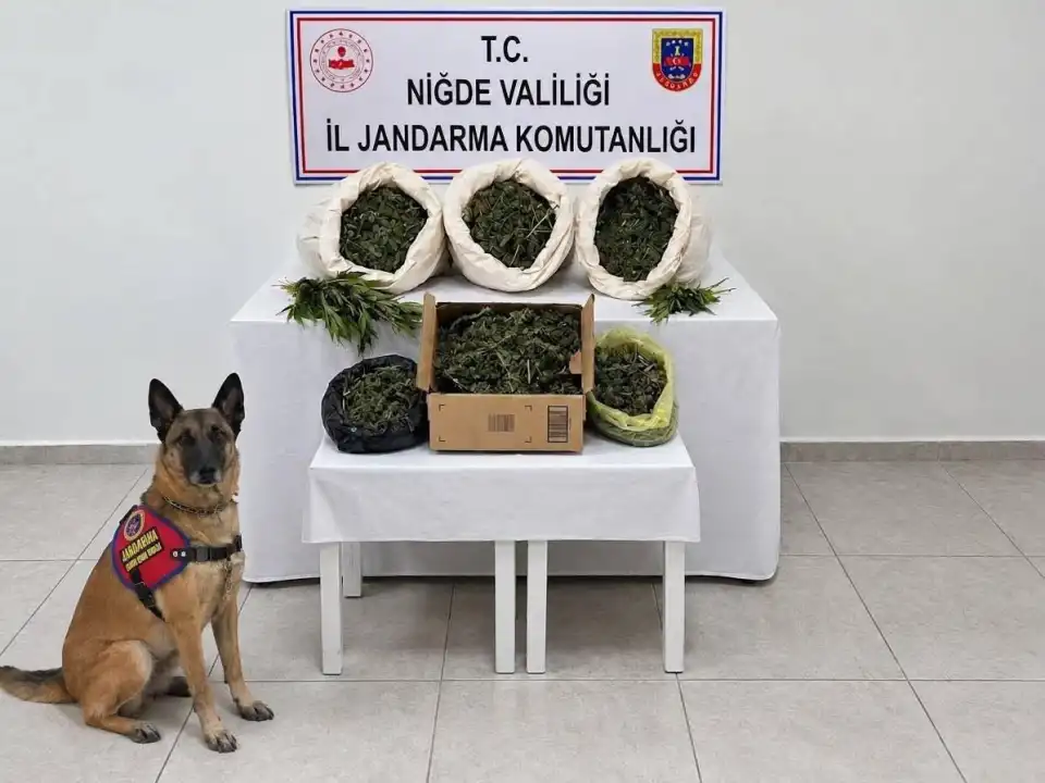 Niğde’de 10 kilo esrar ele geçirildi