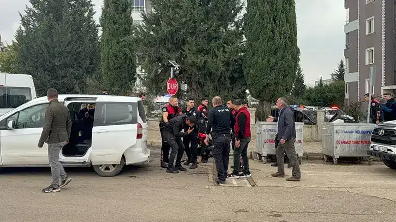 Adıyaman’da site içinde kavga: 1 yaralı 5 gözaltı
