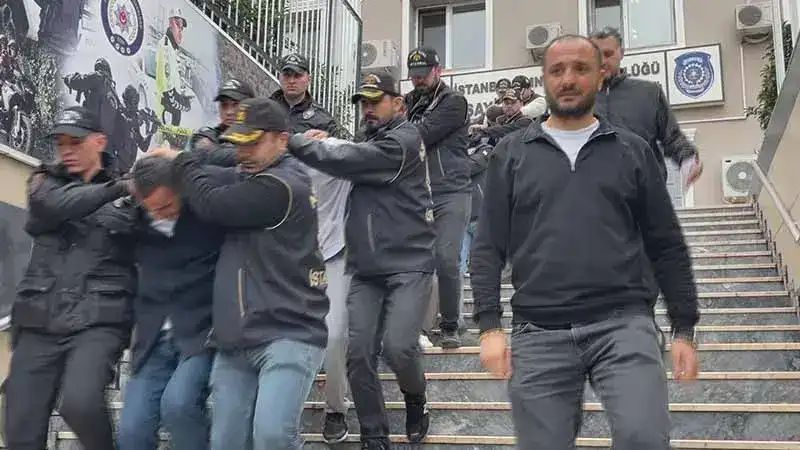 İstanbul’da 3 ilçedeki kundaklama ve silahlı saldırı olaylarına ilişkin 15 gözaltı