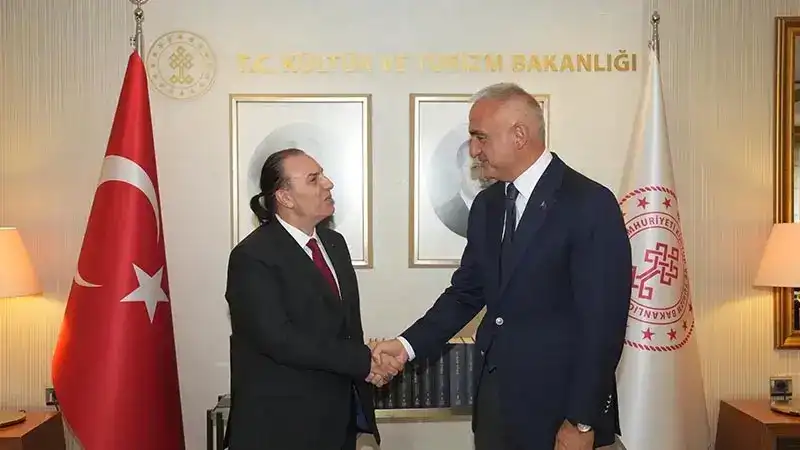 Bakan Ersoy, Devlet Opera ve Balesi Genel Müdürü Atilla'yı kabul etti