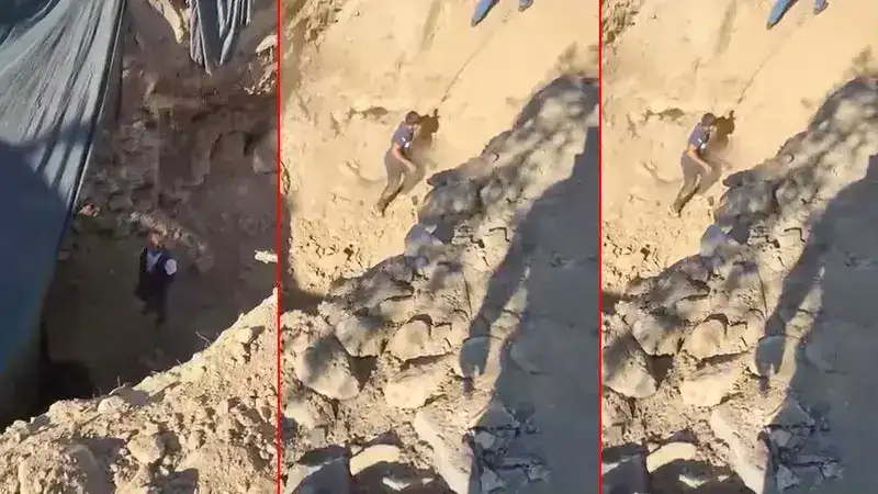 Aydın’da çilek bahçesinde kaçak kazıya suçüstü: 6 gözaltı
