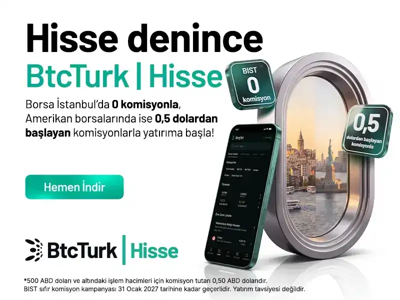 c Turk Hisse, Borsa İstanbul’da hisse işlemlerinde komisyonu sıfırladığını duyurdu